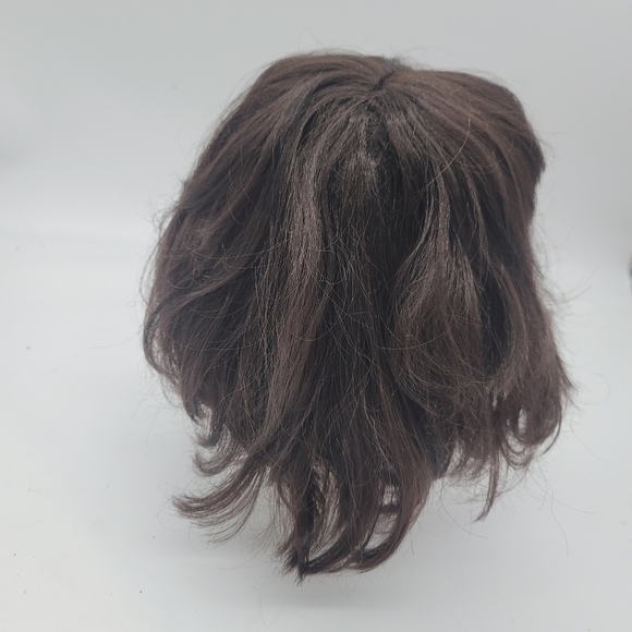 Spirit Halloween Adult Short Dark Brown Brunette Wig Party Costume Role Play - Picture 4 of 11